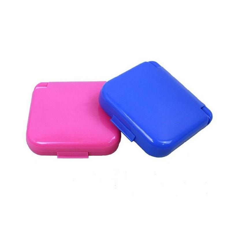 Portable Travel Sewing Kit Of Thread Needles, Mini Plastic Case