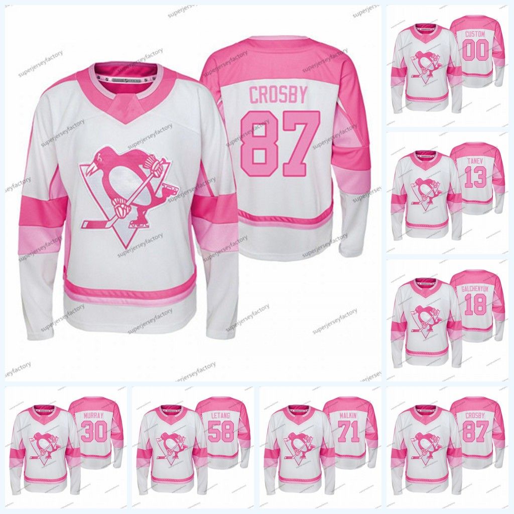 pink sidney crosby jersey