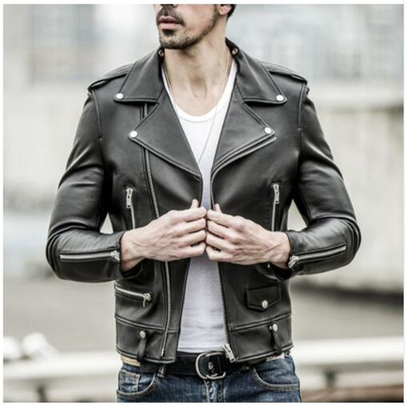 plus size soft leather jacket