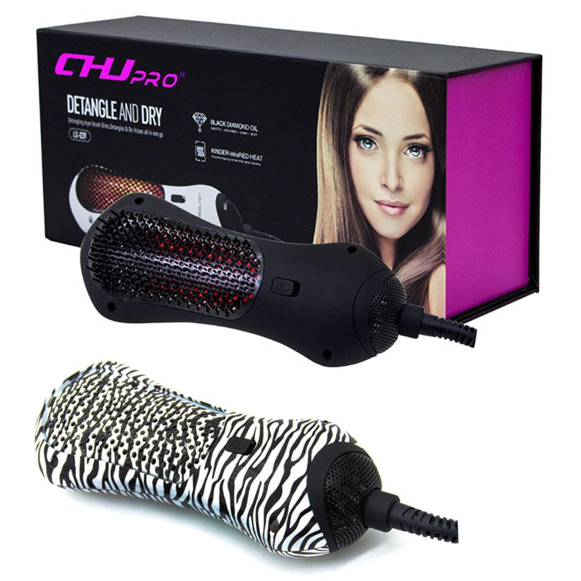 Detangler Hair Brush Detangling Dryer Brush Massage Comb Infrared Hair