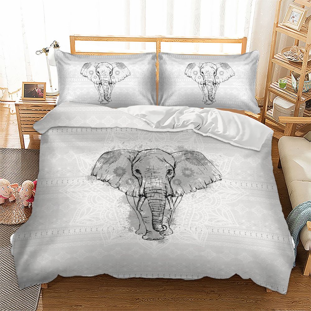 elephant crib comforter set