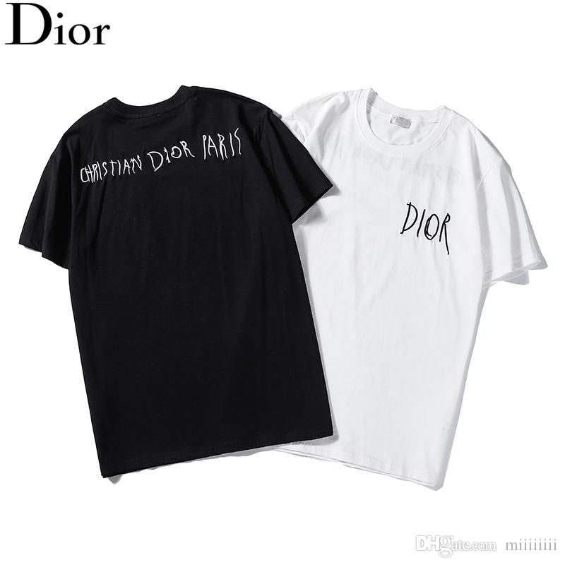 RelaxedFit TShirt White Cotton Jersey  DIOR