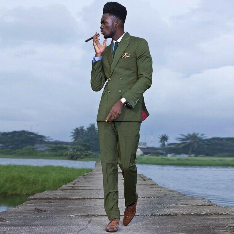 Wedding Tuxedos Peaked Lapel 