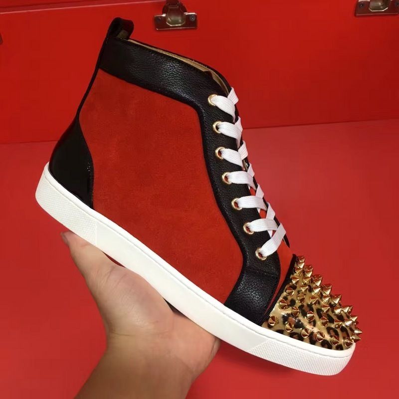 2019 Cheap Red Bottom Sneakers For Men 