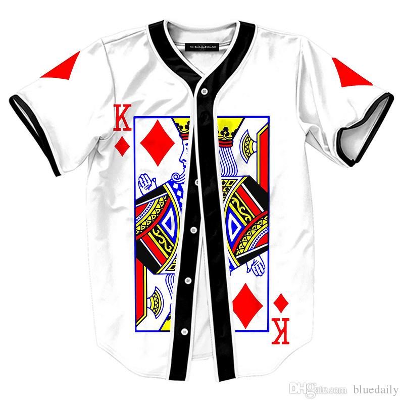 poker card t shirt