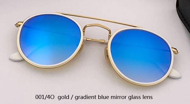 Glash azul dourado / gradiente de 001 / 4O