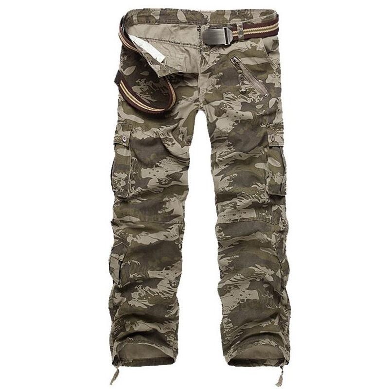 Compra Hombre Pantalones Militares Streetwear Casual Multi Bolsillo Monos  Pantalones De Estilo Suelto Hombres Moda Cargo Pantalones De Camuflaje Ropa  De Hombre Barato | Entrega Rápida Y Calidad | Es.Dhgate