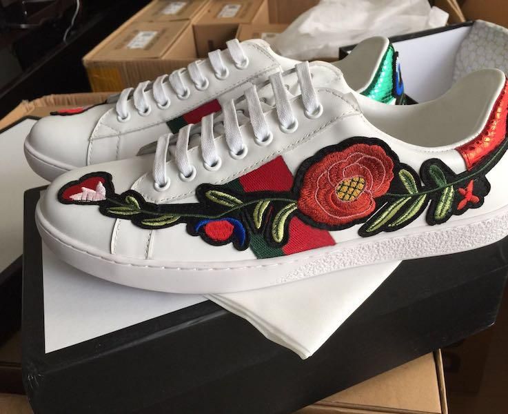 Basket gucci fleur outlet