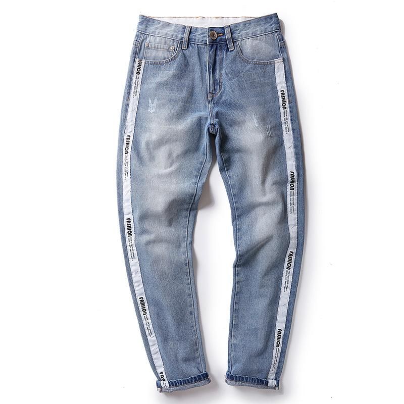 Arrival Jeans Men Fashion Slim Fit 