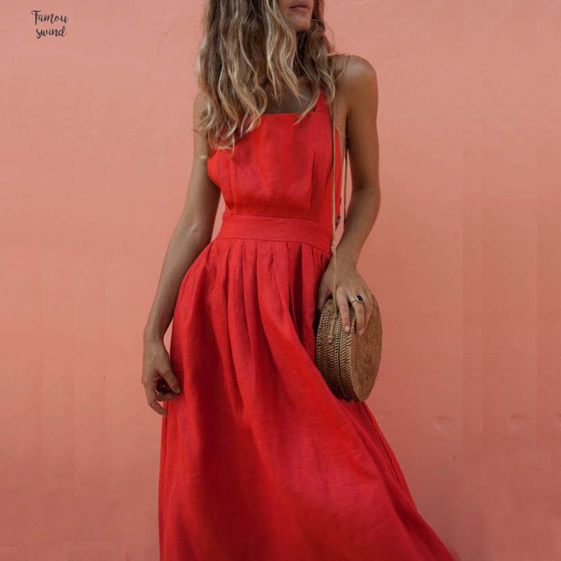 criss cross summer dress