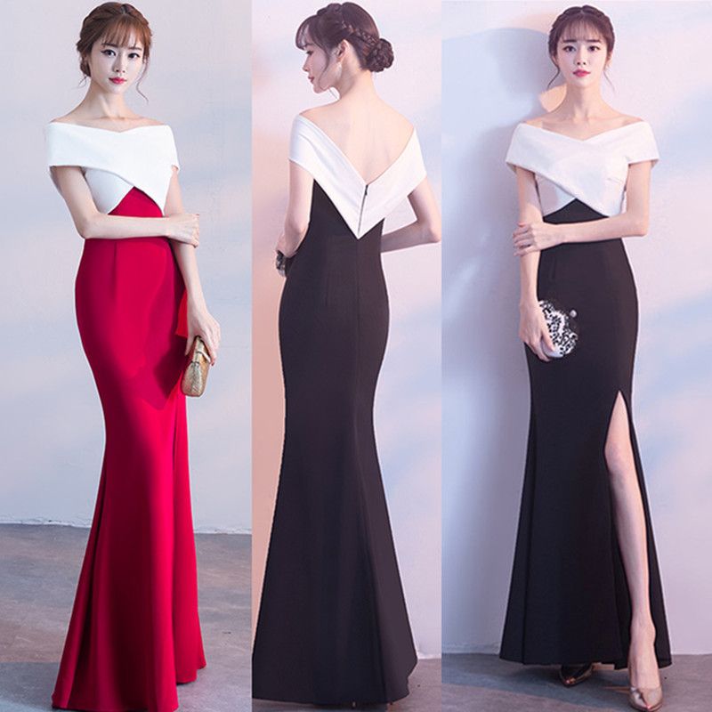 korean evening gown