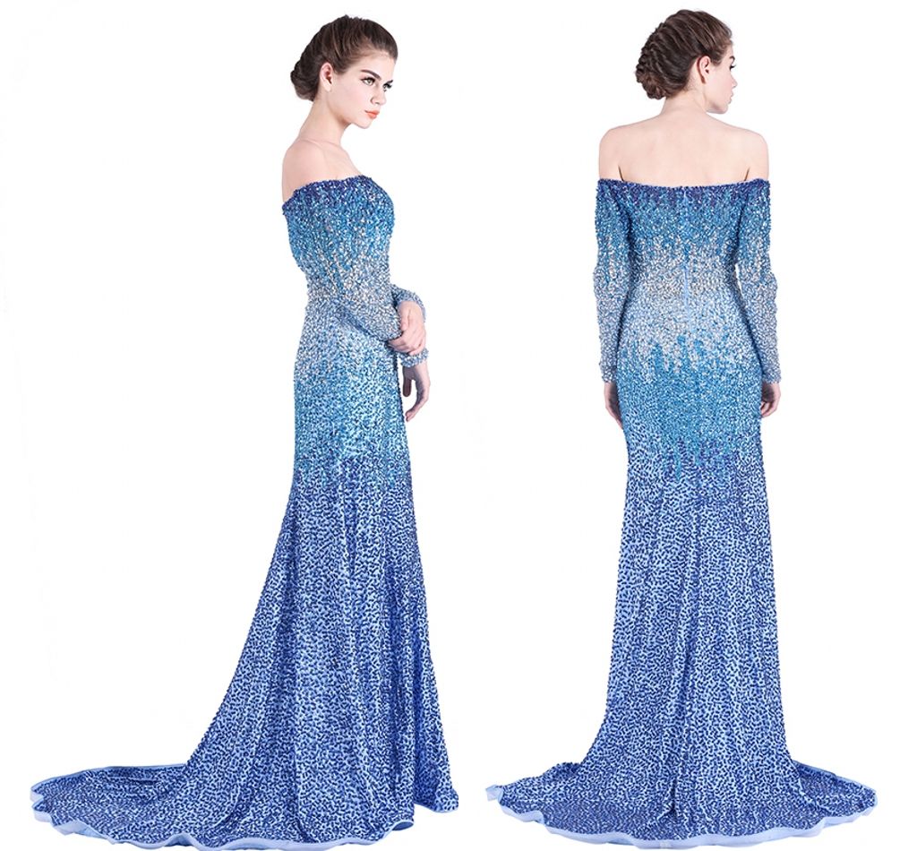 mid length mermaid dress
