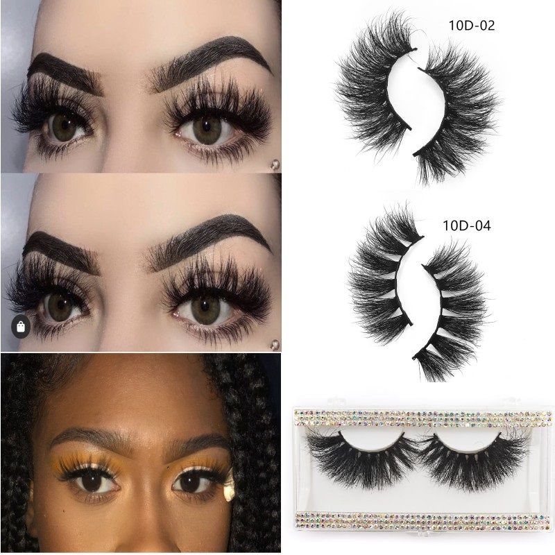 3D Long Dramatic Lashes synthetische falsche Wimper für Hochzeiten Events 