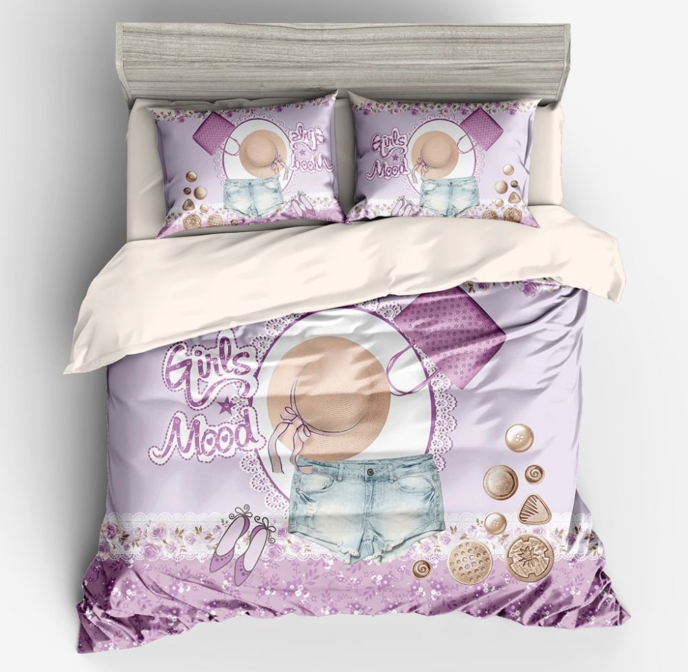 New Cartoon Bedding Set Home Textile Bed Linen For Children