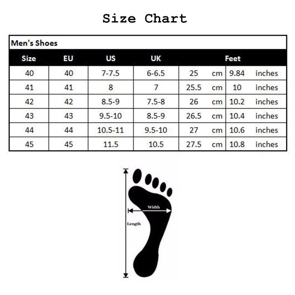 45 men's shoe size