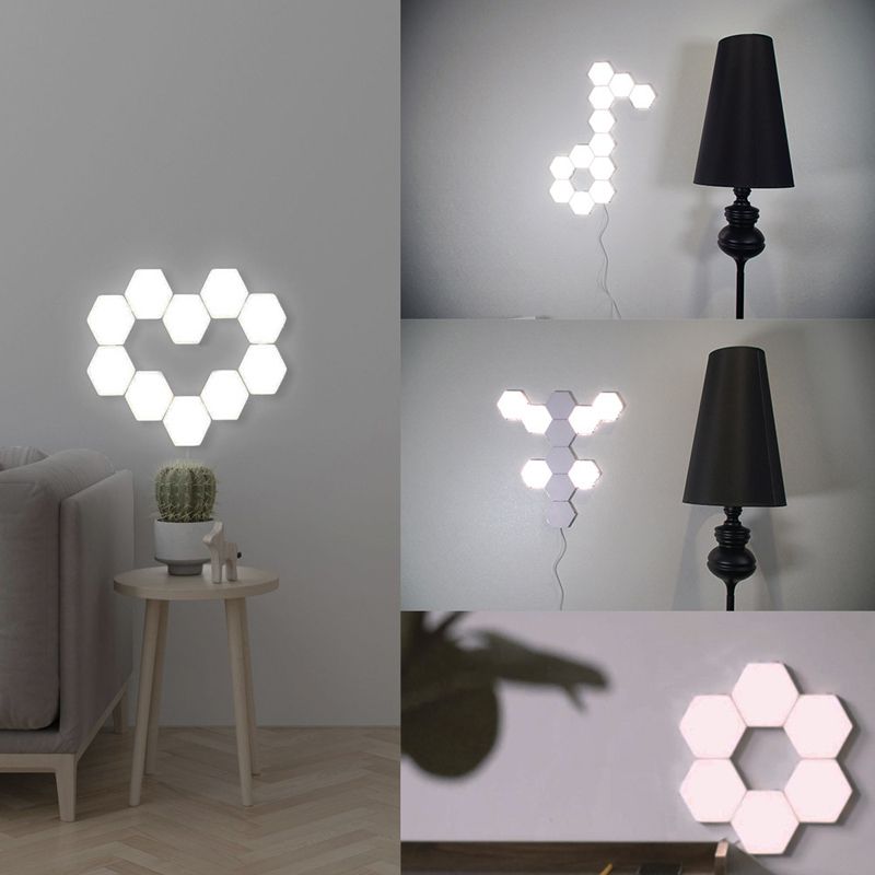Quantum Lamp Hexagonal Lamps Modular Touch Sensitive Lighting LED Night