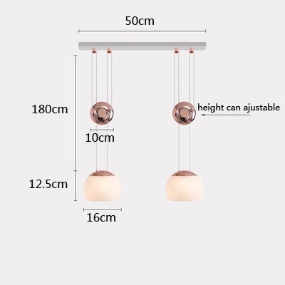 2 Lichter Rose Gold