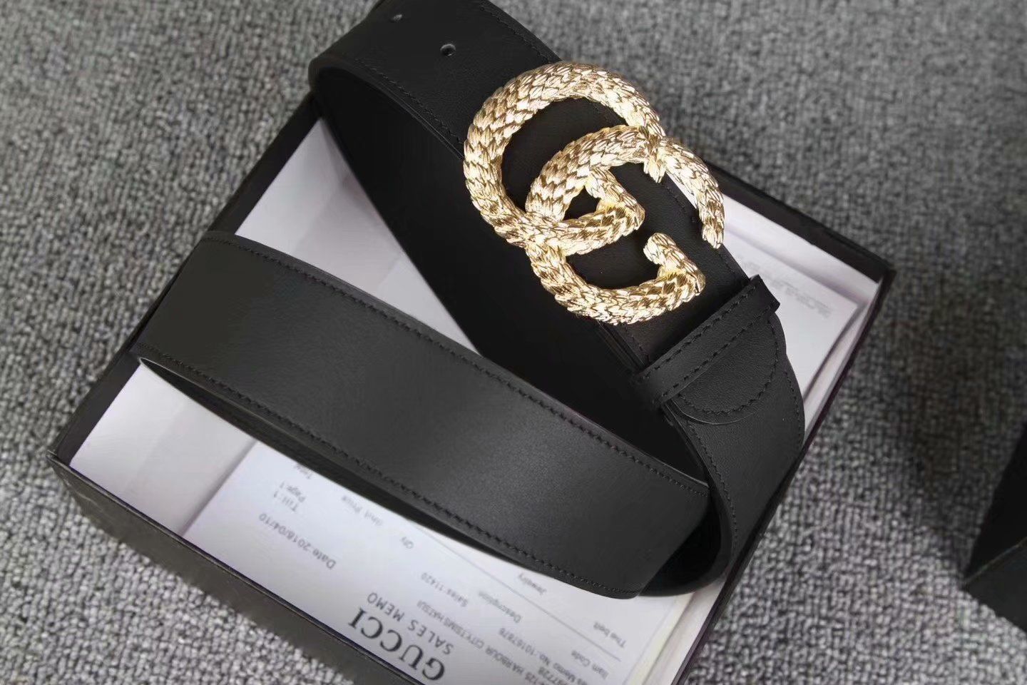 Cinturones diseñador de Gucci para hombre Cinturones de diseño de correa de la correa de