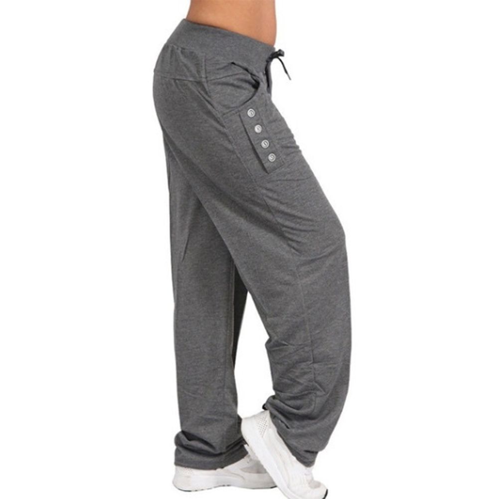 Compre Para Mujer De Los Pantalones Ocasionales Flojos Pantalones Anchos  Pantalón De Deporte De Las Señoras Harem Pantalones Largos Del Basculador  Más El Tamaño 5XL Inicio A 12,82 € Del Biaiju | DHgate.Com