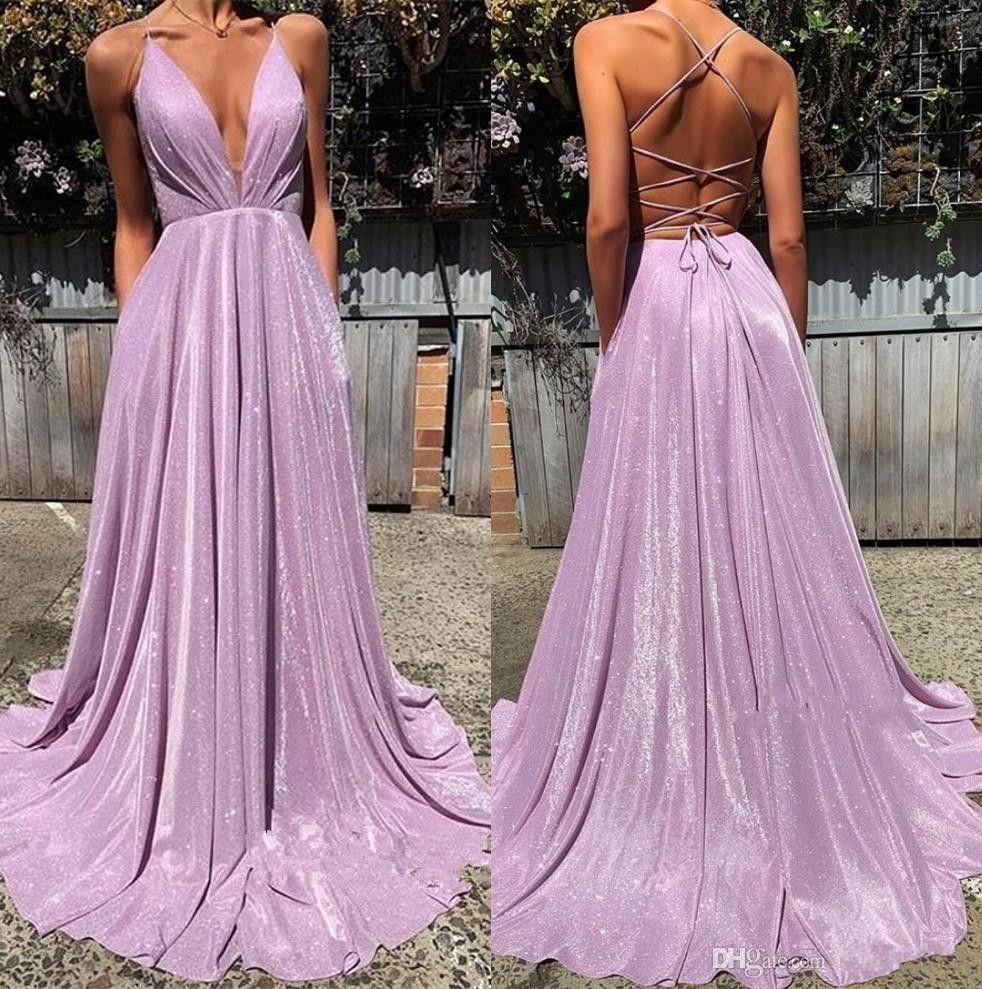 lavender elegant dresses