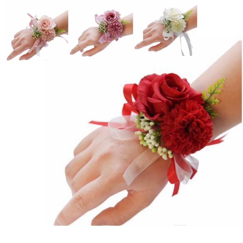 pictures of wrist corsages