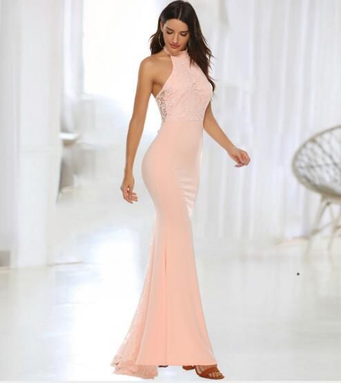 Two Colors Beaded Long Evening Fish Cut Round Neck Sleeveless Cotton Dress Women 1356 From Underwear11 12 07 Dhgate Com