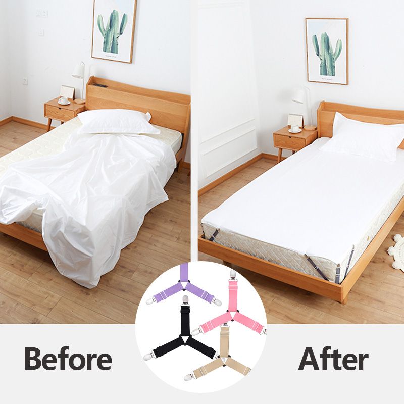 Bed Sheet Clip Bed Sheet Belt Fastener Mattress Elastic Non Slip