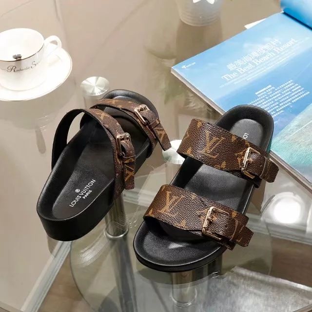 Louis vuitton sandals dhgate Clearance
