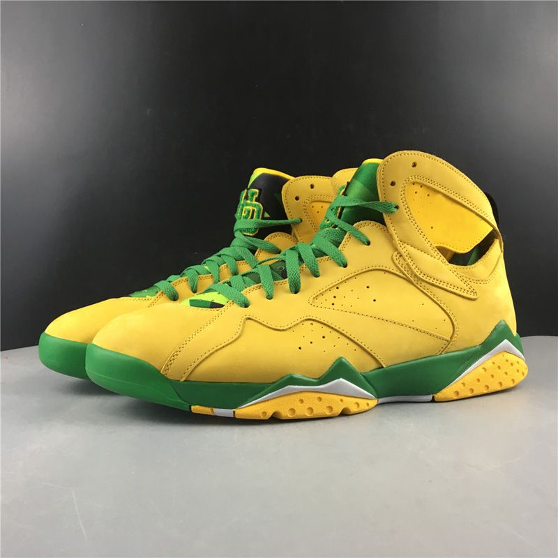 green and yellow basketball shoes