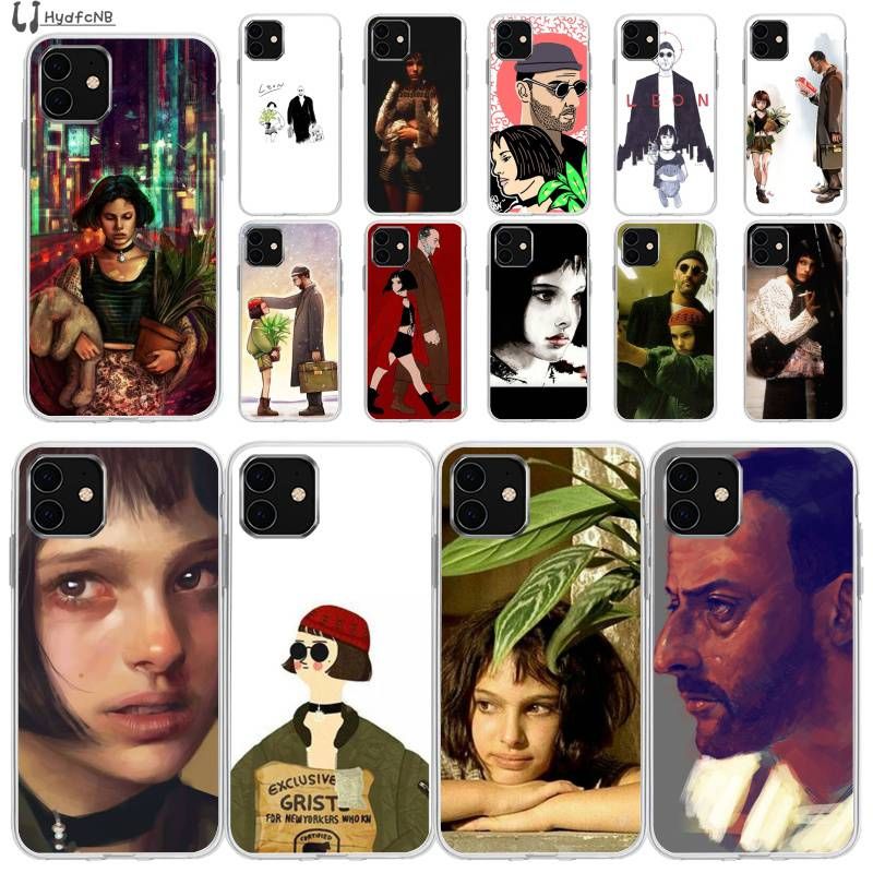Leon And His Little Girl Tpu Soft Silicone Phone Case Cover For Iphone 11 Pro Xs Max 8 7 6 6s Plus X 5 5s Se Xr Cover Jeweled Cell Phone Cases
