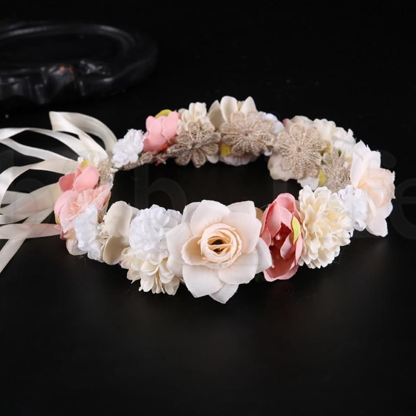 flower garland headband