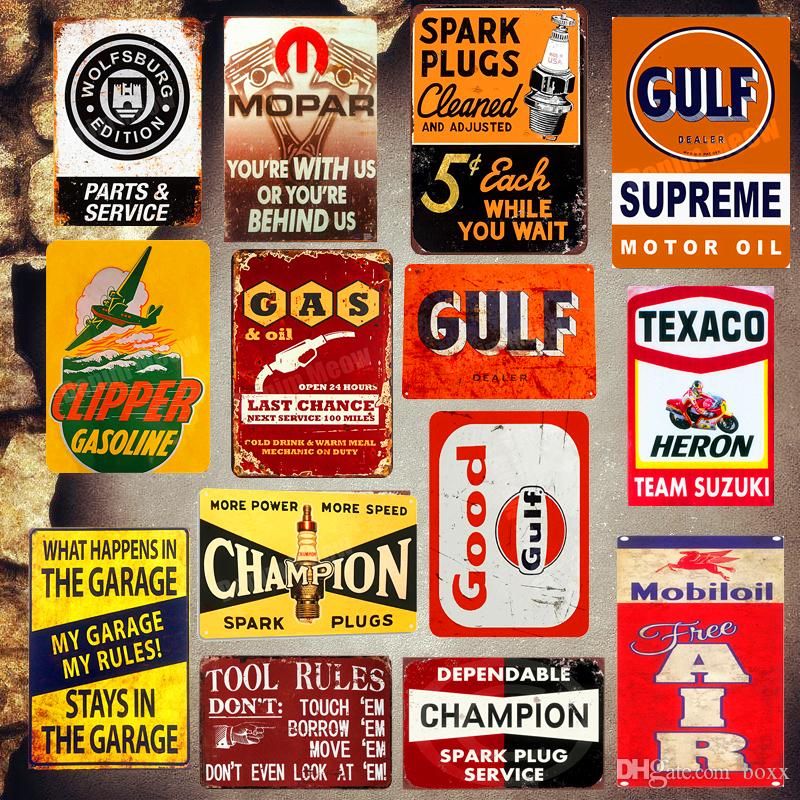 Vintage Garage Workshop MARTINI RACING TEAM METAL TIN SIGN POSTER WALL PLAQUE