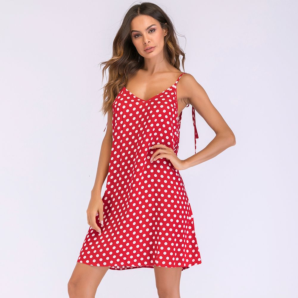 designer polka dot dress