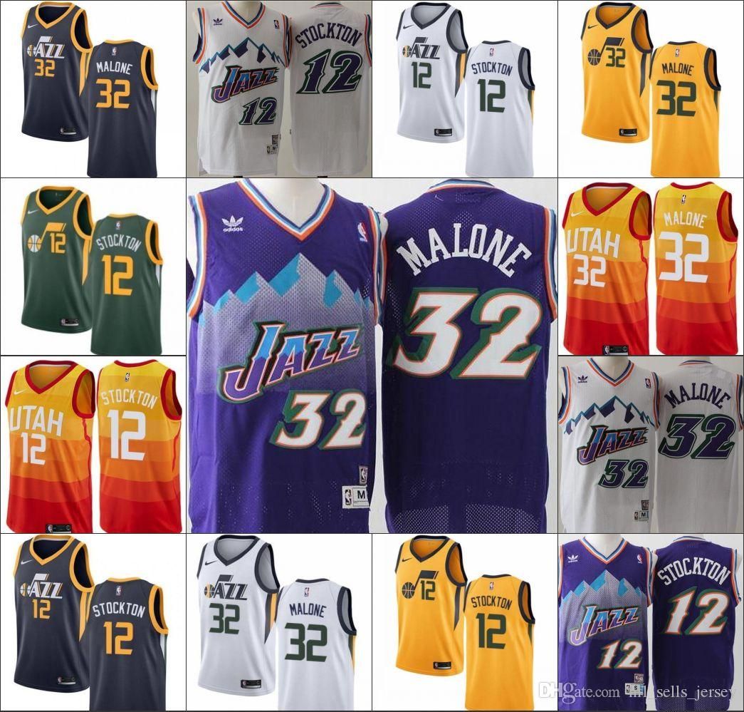 john stockton purple jazz jersey