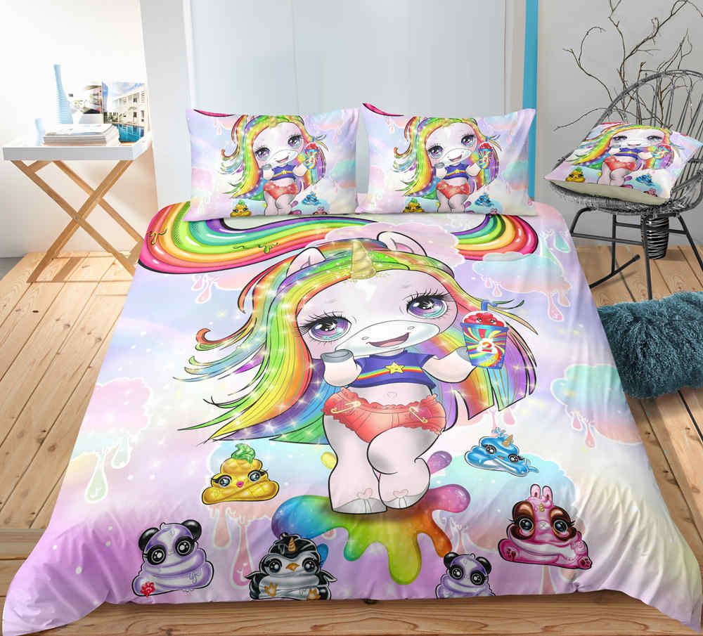 Poopsie Surprise Unicorn Target 3d Bedding Set With All Size