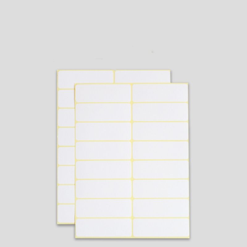 Compra Stock Múltiples Tamaños En Blanco Etiquetas De Papel Blanco  Pegatinas De Impresora Por Hoja Rectángulo Lámina Manuscrita A Mano Barato  | Entrega Rápida Y Calidad | Es.Dhgate