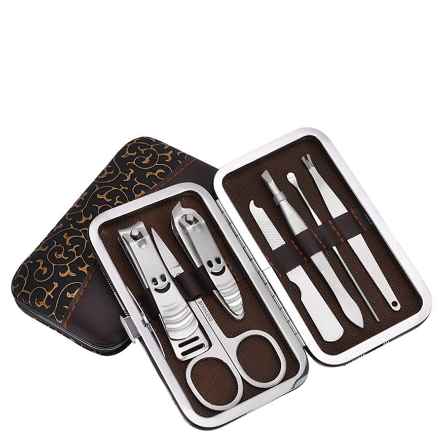 Conjunto de Unhas Manicure 1set = 7pcs