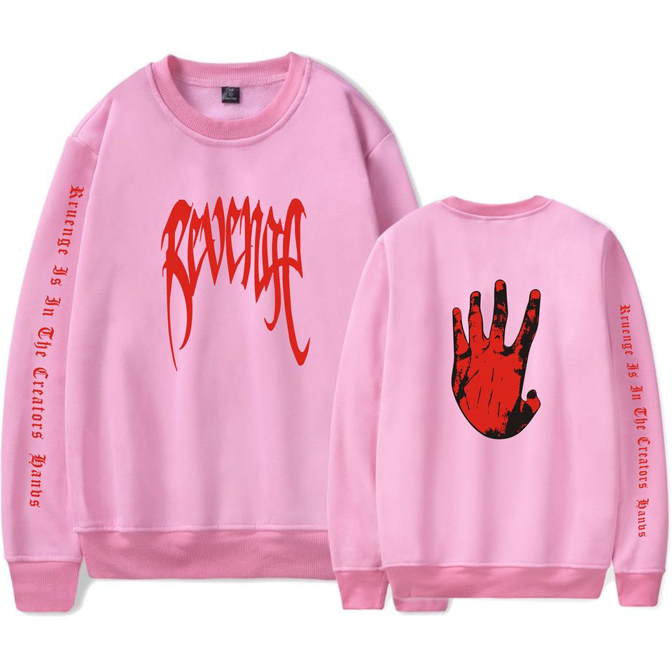 revenge is in the creator's hands moletom com capuz