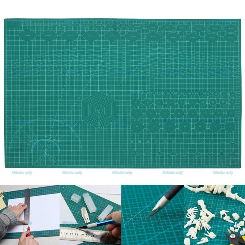 A1 Pvc Self Healing Rotary Cutting Mat Double Sided Quilting Grid