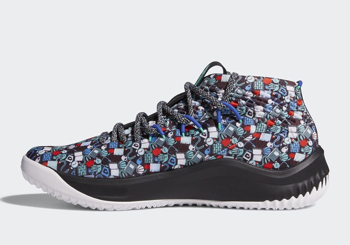 Adidas dame 4 clearance graffiti