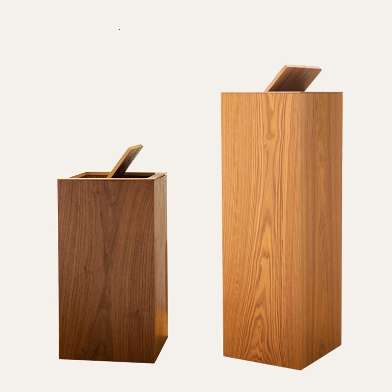 2021 Wood Trash Can Veneer Mdf Square Vintage Living Room Bedroom Office Home Decoration Christmas Minshuku Waste Bin Recycling Garbage Can From Zkwj88 36 18 Dhgate Com Yellow wooden trash can outdoors on the side of sidewalk in park. 2021 wood trash can veneer mdf square
