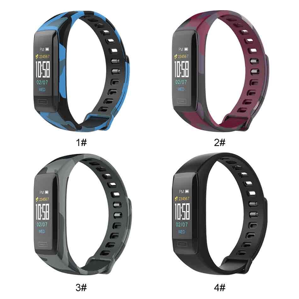 fitness tracker watch with blood pressure and heart rate monitor v7
