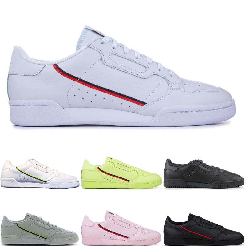 Aguanieve Otoño pastel Adidas CONTINENTAL 80 Calabasas Venta caliente Continental 80 Calabasas  Powerphase Moda Zapatos casuales Kanye West Aero