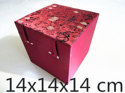 красный 14x14x14 см