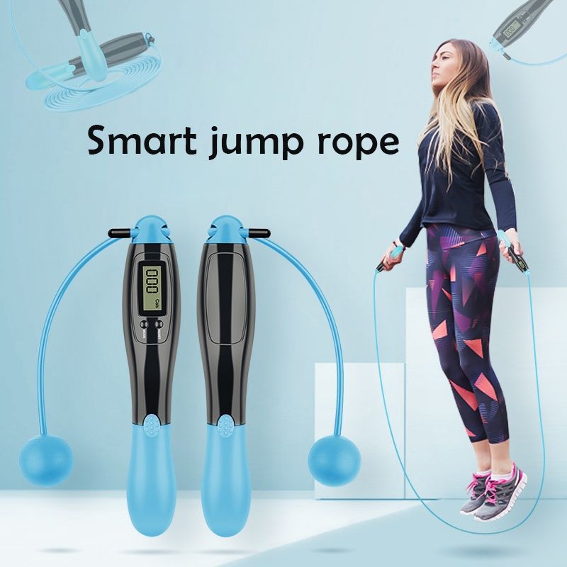 2021 2 8m Jump Rope Electronic Intelligent Counting Wireless Skipping Rope Lose Weight Fitness Training Jumping Cuerda Deporter From Lahong 16 84 Dhgate Com