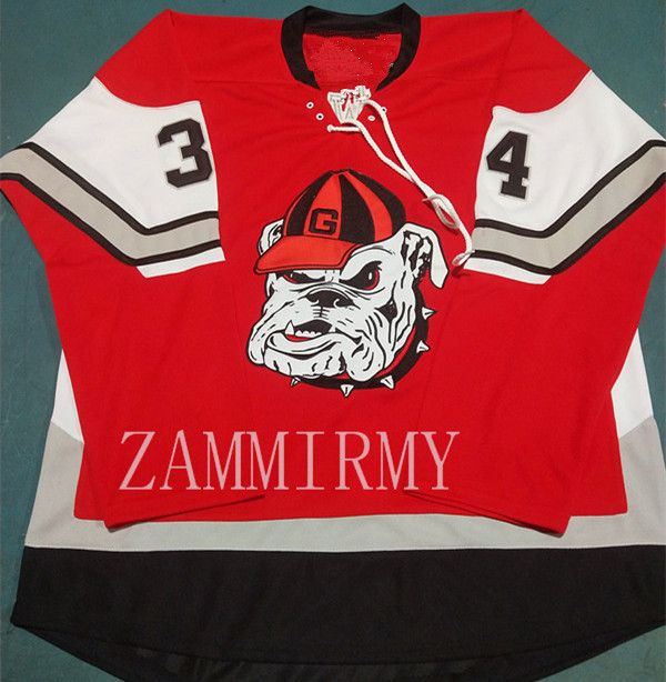 georgia bulldogs hockey jersey