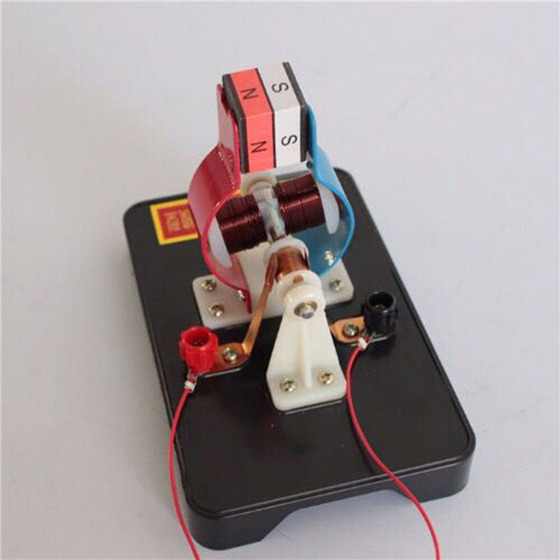 Mini Metal Electric Motor Model Kit Toy for Kids Early Physics Education 