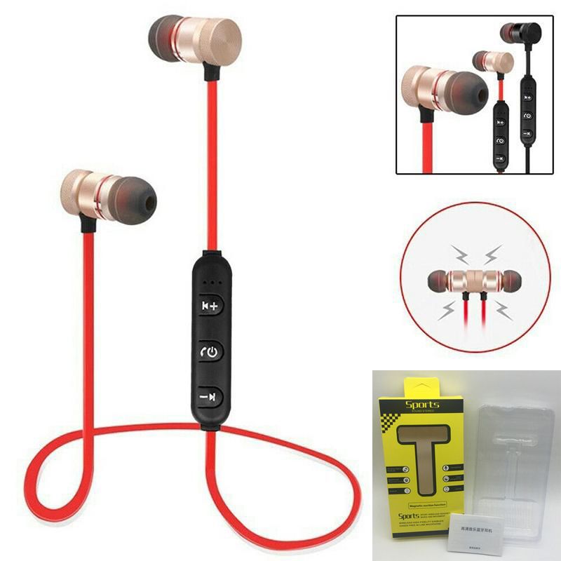 Imán al por mayor Inalámbrico Bluetooth Deportes Auriculares Auriculares para iPhone Samsung Imán al por mayor Inalámbrico Bluetooth Deportes Auriculares Auriculares para iPhone Samsung