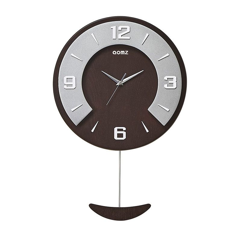 Modern Large Wall Clock Wood Vintage Living Room Watch Household Pendulum Clock Wall Decor Silent Nordic Design Klok Gift Sc327 Round Clocks Round Clocks For Walls From Aozhouqie 62 26 Dhgate Com