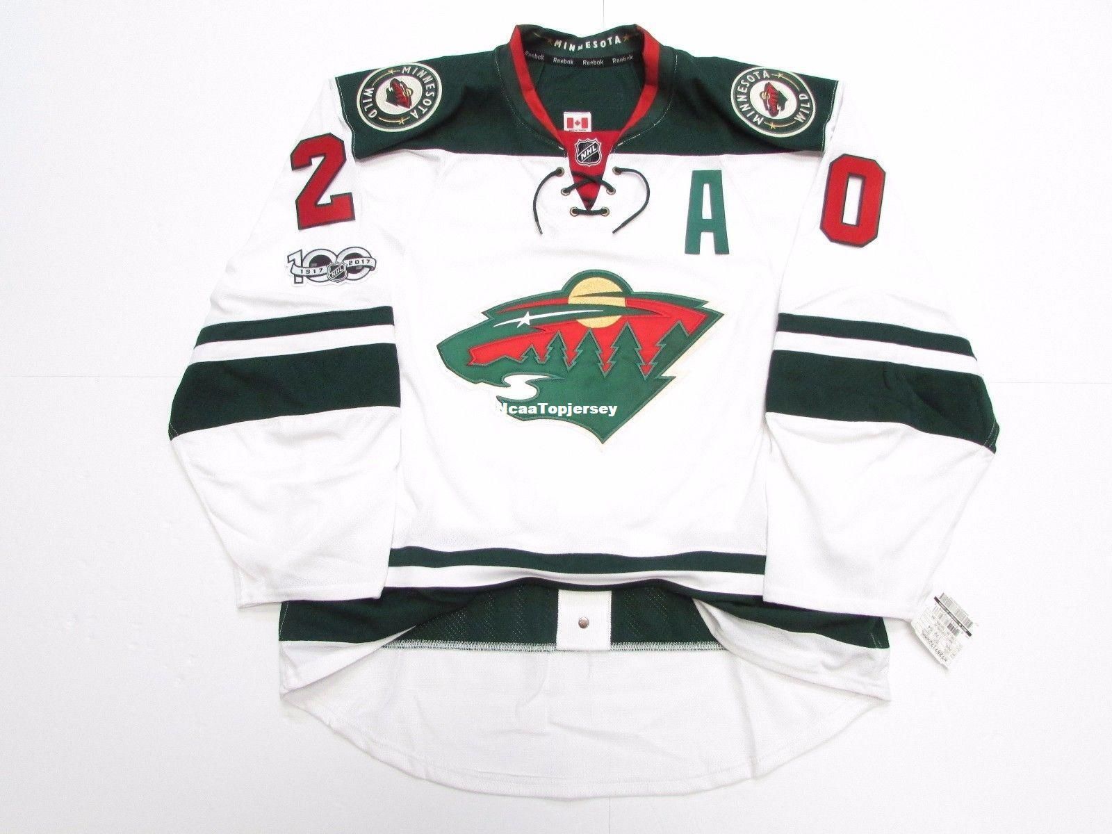 minnesota wild away jersey
